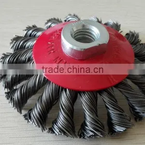 95mm x M14 FLAT TWIST KNOT BRUSH thumbnail-1