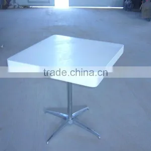 Cheap White Glass Top Bar Table for Dining thumbnail-4