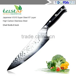 8 Inch Chef Knife Japan VG10 Damascus Kitchen Knives thumbnail-1