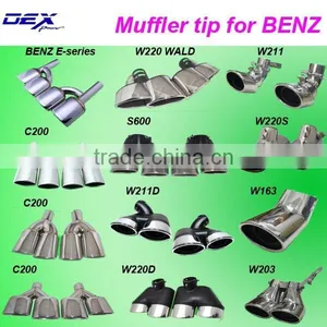 Tianyu DEX Dedicated Stainless Steel Tuning Exhaust Muffler Tip for BENZ thumbnail-1