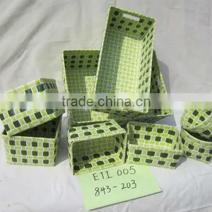 PP WOVEN BASKET thumbnail-1