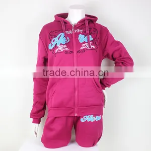 Sherpa Fleece Pullover Tracksuit Women Clothes Stocks thumbnail-2