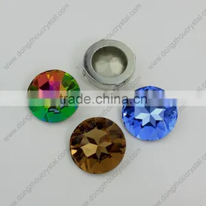 Silver Foiled Back Crystal Fancy Stone Design for Wedding Dress thumbnail-1