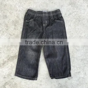Zhejiang Stocklot Clothing Comfortable High Quality Cheap Kids Jeans thumbnail-1
