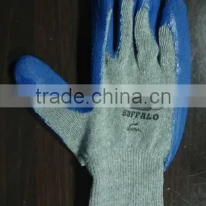 Popular Nitrile Coated Cotton Knitted Gloves/anti-oil Cotton Working Gloves thumbnail-1