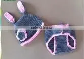 Fashion Animal Newborn Infant Clothing Set Cute Crochet Clothes For Baby Winter Knitted Outfits thumbnail-6