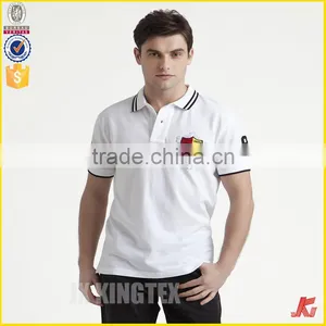 High Quality New Design 100% Cotton Custom Embroidered Mens Polo Shirt thumbnail-1