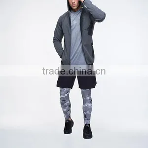 MEN MUSCLE FIT ZIPPER JACKET 2.0 GREY thumbnail-4