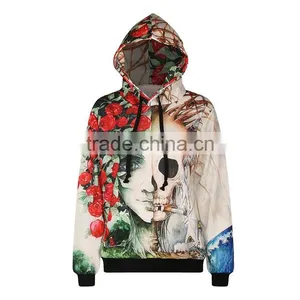 Custom Sublimation Printing Wholesale 3D OEM Design Your Own Fitness Hoodie thumbnail-3