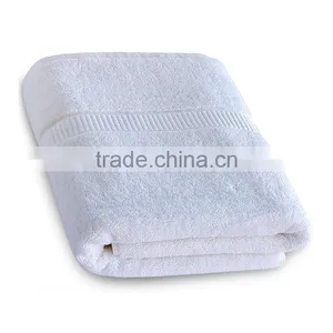 Wholesale Price Square 100 Cotton Custom White Cheap Hotel Bath Towel thumbnail-2