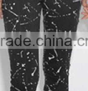 OEM Factory Hot Sale Slim Fit Young Sexy Girl Black High Waist Pants for Wholesale thumbnail-2