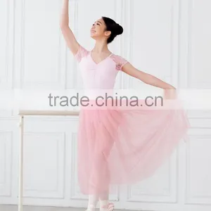Women Lace Short Sleeve Leotards thumbnail-4