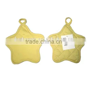 Wholesale Cheap Lovely Star Shape Pot Mitt Cotton Potholder With Many Colors thumbnail-1