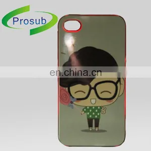 Sublimation Heat Tranparent Plastic Material LED Flashing Cell Phone Case Cover Skin thumbnail-1