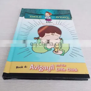 Hot Sale China A4/A3/A5 Cheap Custom Hardcover Story Book for Children Reading thumbnail-1