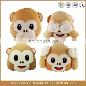 Cute Cheap Plush Emoji Pillows Emoticon Plush Emoji Pillow thumbnail-1
