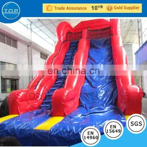 TOP INFLATABLES Brand New Happy Hop Inflatable Stair Toys Long Water Slide thumbnail-2