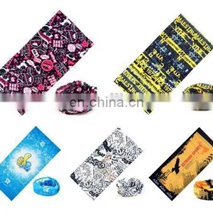 Hot Sale Customized Seamless Mask Tube Facemask Headwear Bandana thumbnail-3