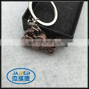 Motor Car Shape Metal Keychain Cycle Model Keyring for Promotion thumbnail-3