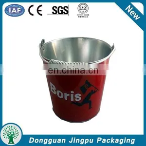 Chinese Hot Sale Ice Bucket Metal Tin Beer Bucket thumbnail-4