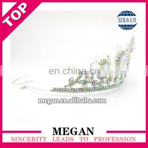 Wedding Jewellery Crystal Tiara Rhinestone Crown Fashion Bridal Wedding Crown thumbnail-2