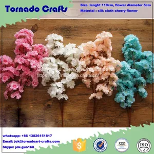 Miniature Cherry Blossom Tree Artificial Trees Indoor With Pink Flowers for Weddings thumbnail-4