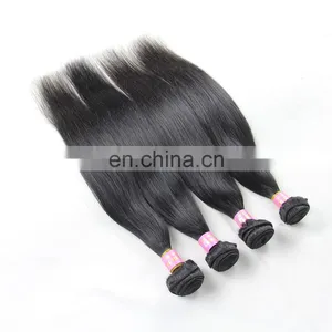 100% Human Virgin Remy Peruvian Human 9A Grade Hair Bundles in Silky Straight Style Raw Unprocessed Hair thumbnail-5