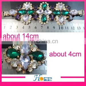 Fashion Handmade Lady Shoe Decoration Crystal Sandal Chain thumbnail-5