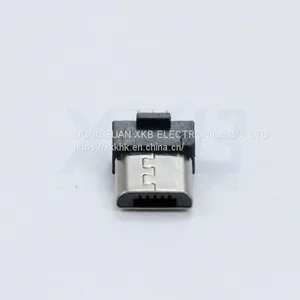 Factory Direct Supply Micro 5p Plug Solder Plate Type Micro Usb Connector thumbnail-2