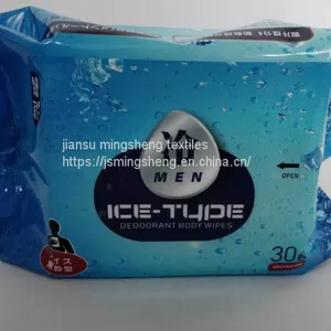 Portable Ice Cooling Adult Wet Wipes Alcohol-free Deodorant Body Wet Tissue thumbnail-3