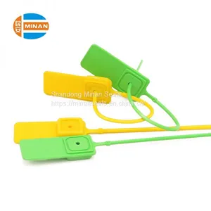 MA - PS 6002 High Security Seals Plastic Cargo Security Airline Safety Tamper Proof Plastic Seal With Bar Code thumbnail-5