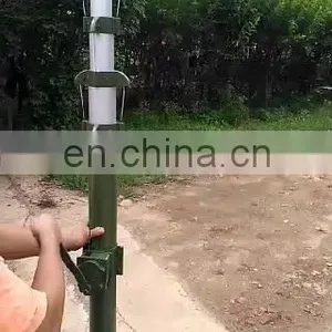 28ft Telescopic Ham Radio Antenna Communication Trailer Crank up Mast thumbnail-1