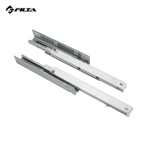 Filta Furniture Hardware European Type Full Exrension Under Mounting Hidden Drawer Slide With 2D Adjustable Handles thumbnail-2