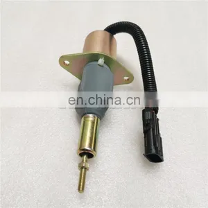 ISDE 6CT Engine Fuel Shut Off Solenoid Valve 3930234 thumbnail-1