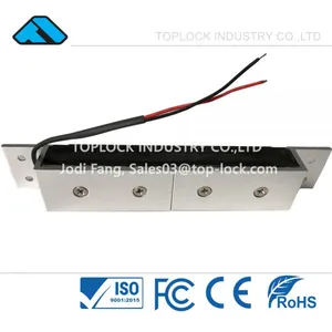 Electromagnetic Door Lock 24v 180KG 400lbs Holding Force With Access Control thumbnail-3