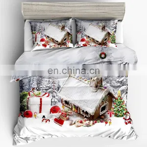 High Quality Colorful Christmas Bedding Set Comforter Set thumbnail-3
