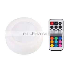 Wireless LED RGB Night Light Color Atmosphere Light Battery Cabinet Night Light thumbnail-2