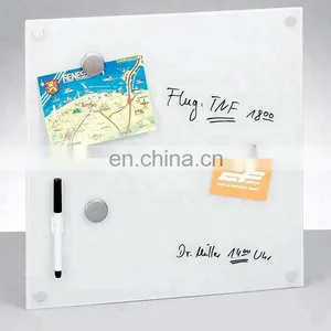 Best Price DIY Magnetic Writing Glass Board With Legs for Office thumbnail-1