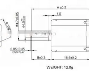 FF-030PA-11155 Bldc Motor 3V 7200rpm Toys Metal Brushed Motors for Toys and Mini RC Car thumbnail-3