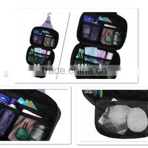 Portable Multi-Functional Waterproof Travel Toiletry Wash Cosmetic Bag Makeup Storage Case Hanging Grooming Storage Bags thumbnail-2