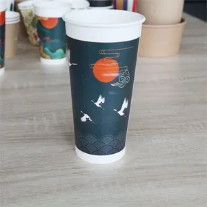 Recyclable Colourful Large Capacity Beverage Cups thumbnail-1