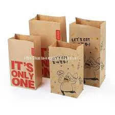 Brown Paper Bags for Packaging Custom Order Gift Bags China Food Packaging Shopping Bags thumbnail-1