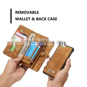 [CASEME] Leather Phone Wallet ,multi-function Leather Wallet China Wholesale thumbnail-1