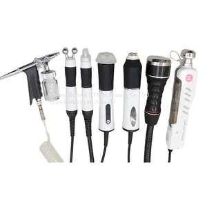 7 In 1 Super Bubble PeelOxygen Spa Treatment Systems/Ultrasonic RF BIO Hydra Dermabrasion Hydro Beauty Facial Machine thumbnail-2