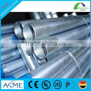 Pre Galvanized Steel Pipes Tubes/pre Galvanized Welded Pipe thumbnail-2