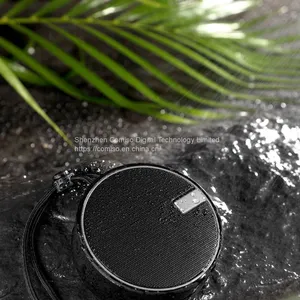 C12 IPX7 Waterproof Shower Bluetooth Speaker, Portable Wireless Outdoor Speaker With HD Sound, Support TF Card, Suction Cup for Home, Pool, Beach, Boating, Hiking 12H Playtime thumbnail-4