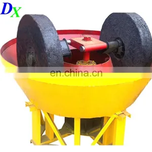 Double Rollers Vertical 1200 Wet Pan Mill Gold Grinding Machine thumbnail-1