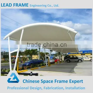 Hot Sale Steel Structure Design for Car Parking Canopy thumbnail-3