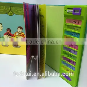 FDT Customized Bar Type Sound Module for Kids Colorful Hardcover Board Book thumbnail-2