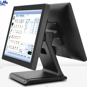 New Model 15inch All in One Windows Touch Screen High End POS System for Restaurant/Retail thumbnail-5